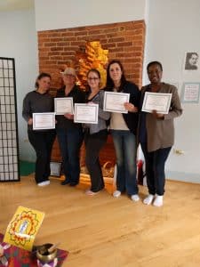 reiki students