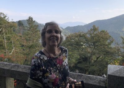 Kandi Austin at Kurama-dera temple