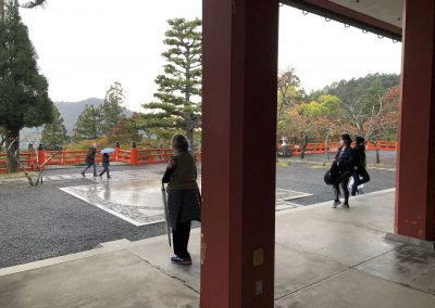 Kandi Austin at Kurama-dera temple