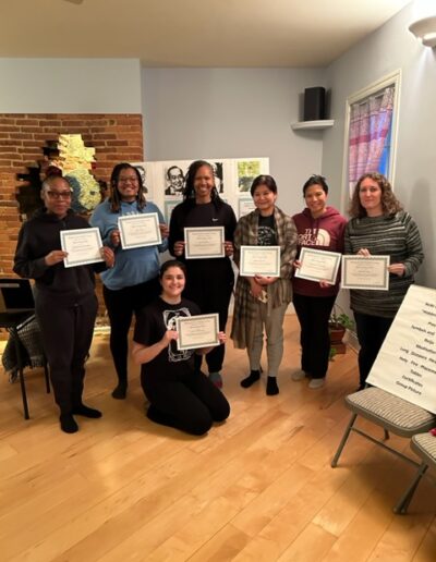 December 2023 reiki students