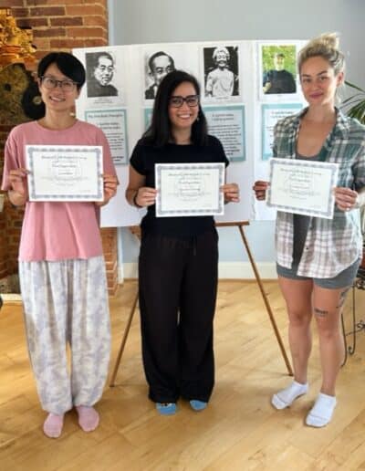 July 2025 Reiki Students